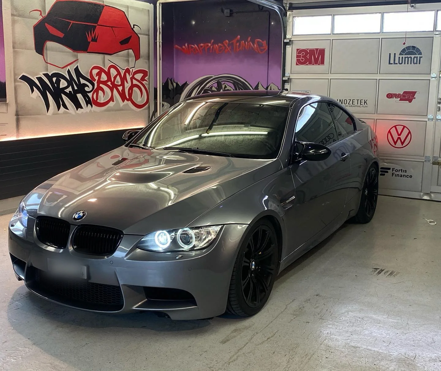BMW M3 (E92), Beschriftung