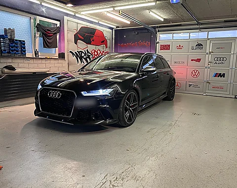 Audi RS6, Folierung + Chrome Delete von WrapBro's