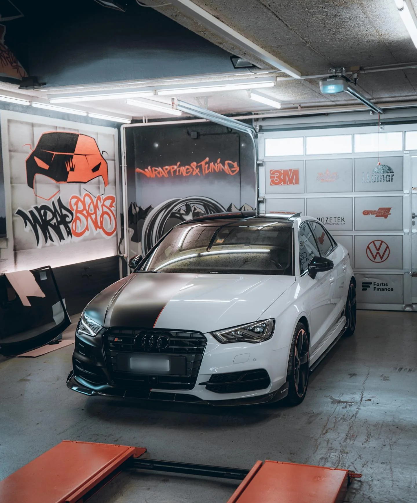 Audi S3, Folierung