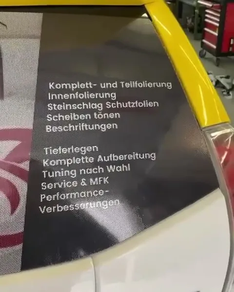 Stadt Taxi Amriswil, Beschriftung von WrapBro's