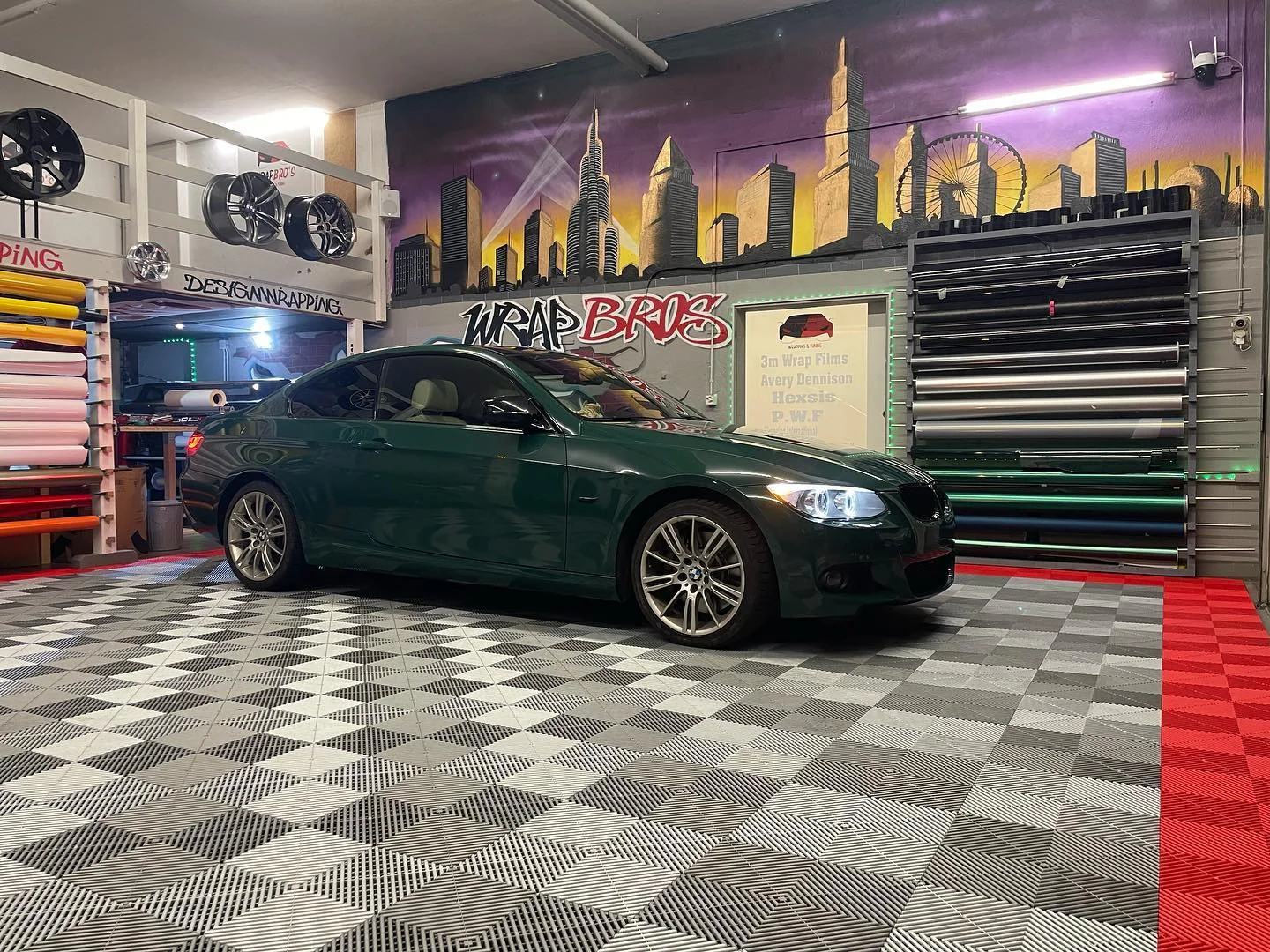 BMW 335i, Folierung