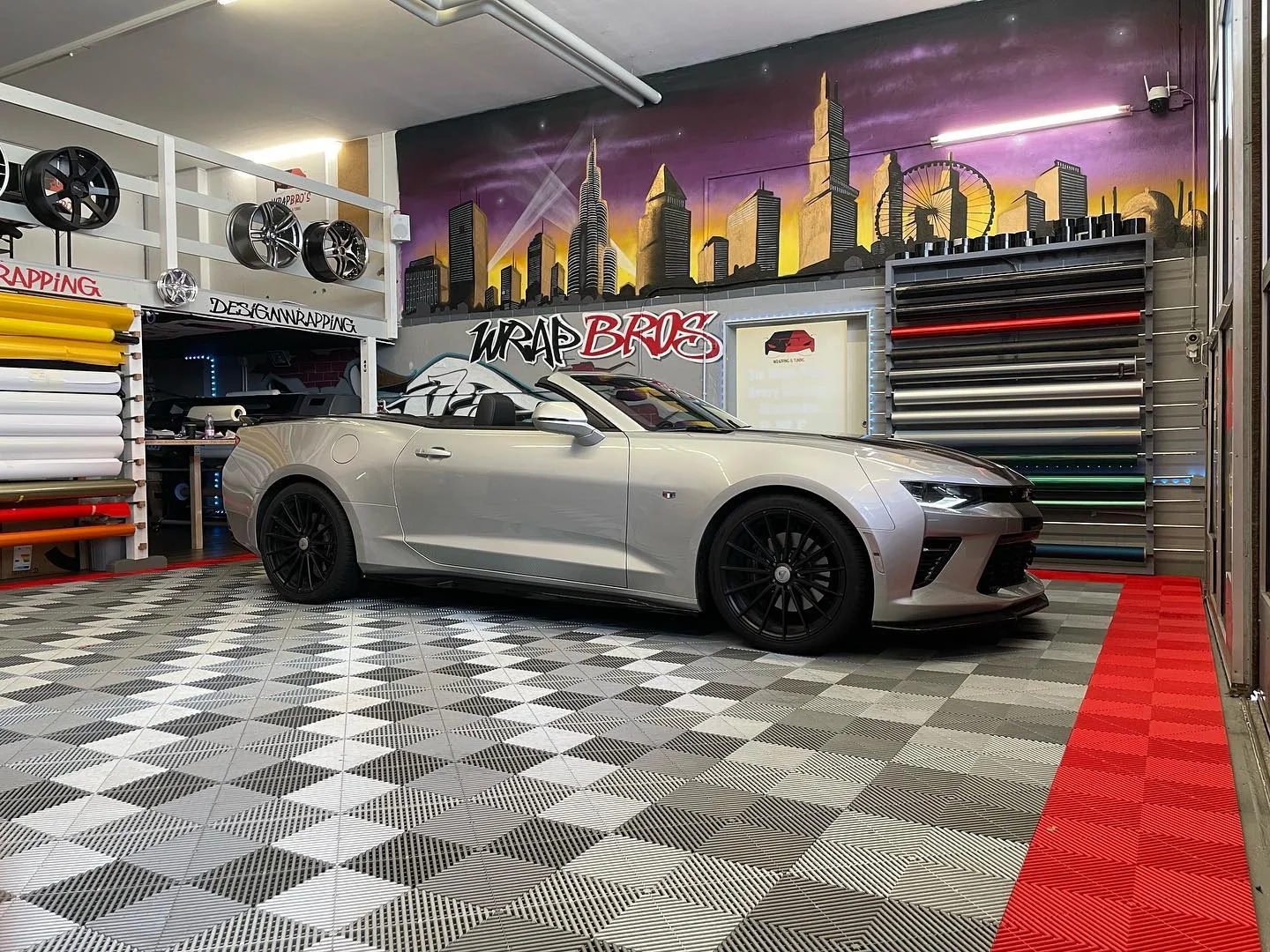 Chevrolet Camaro, Teilfolierung