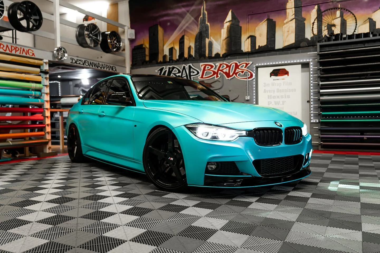BMW 340i, Folierung