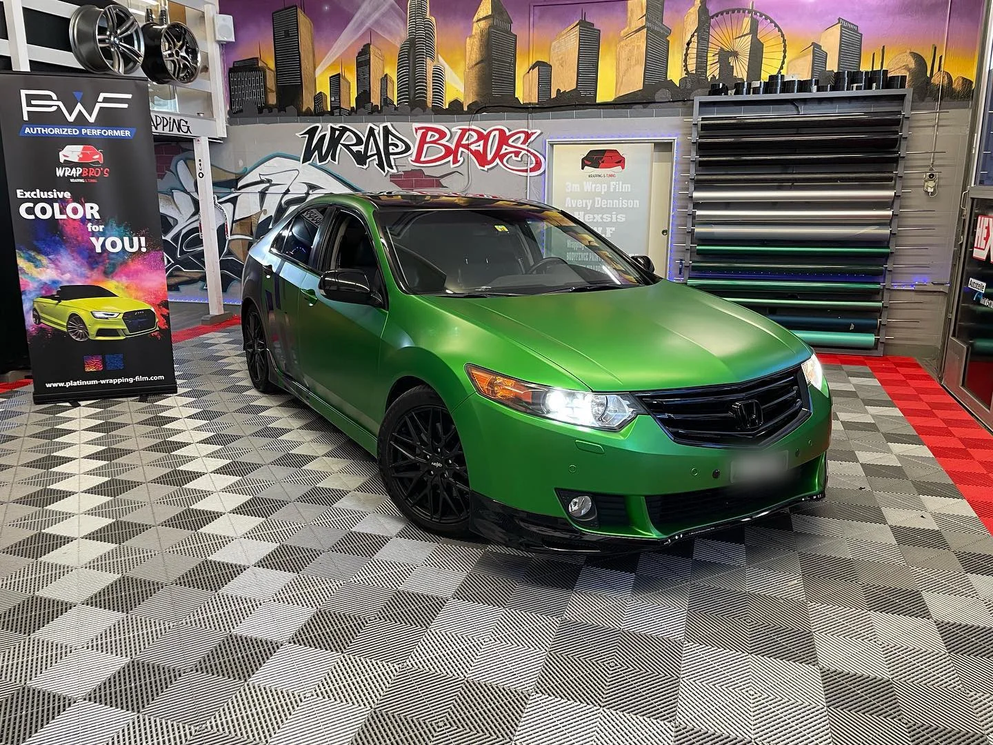 Honda Accord Type S, Designfolierung + Lackierung + Tönung