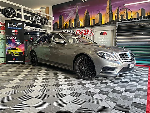 Mercedes-Benz S500, Tinting by WrapBro's