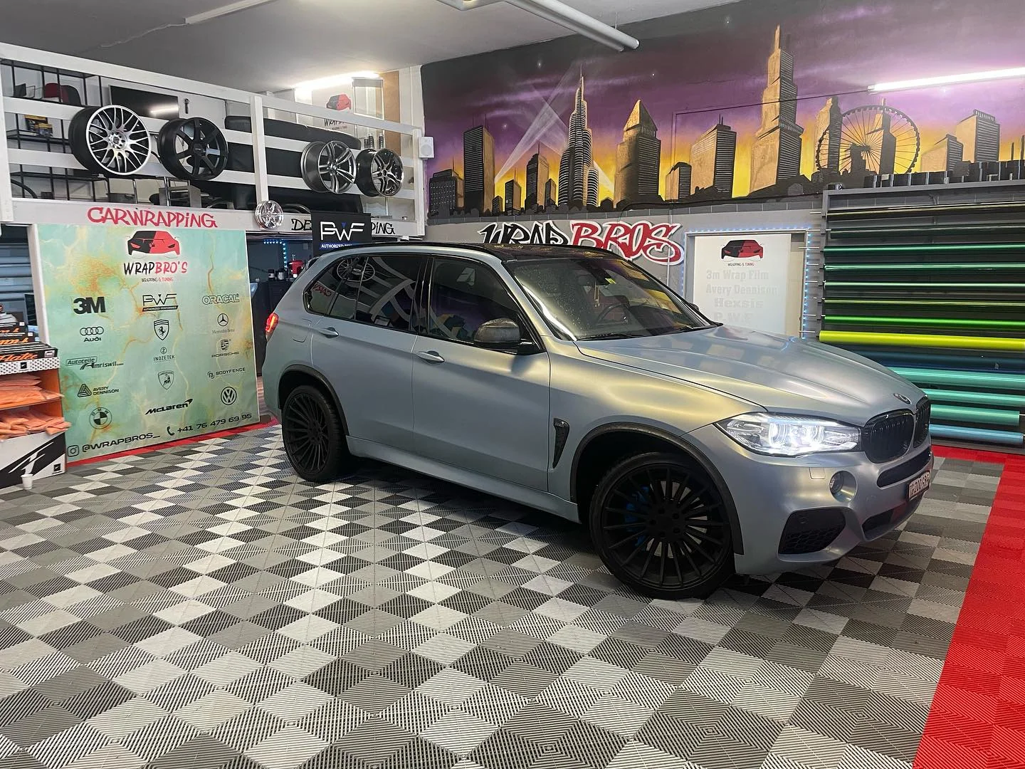 BMW X5, Folierung