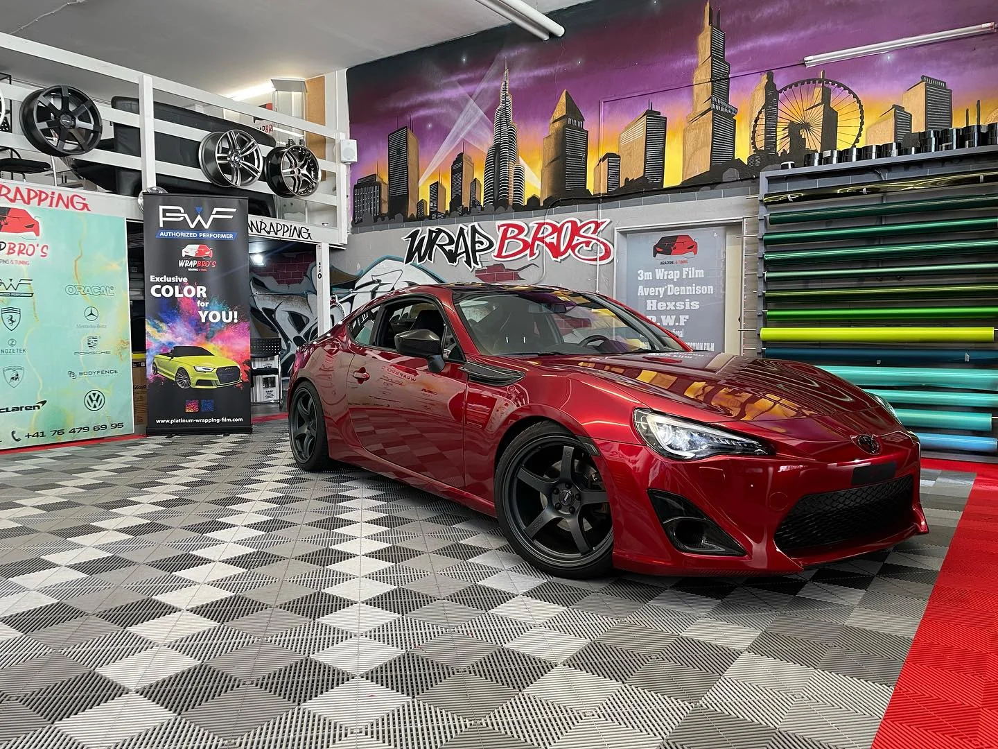 Toyota GT86, Folierung