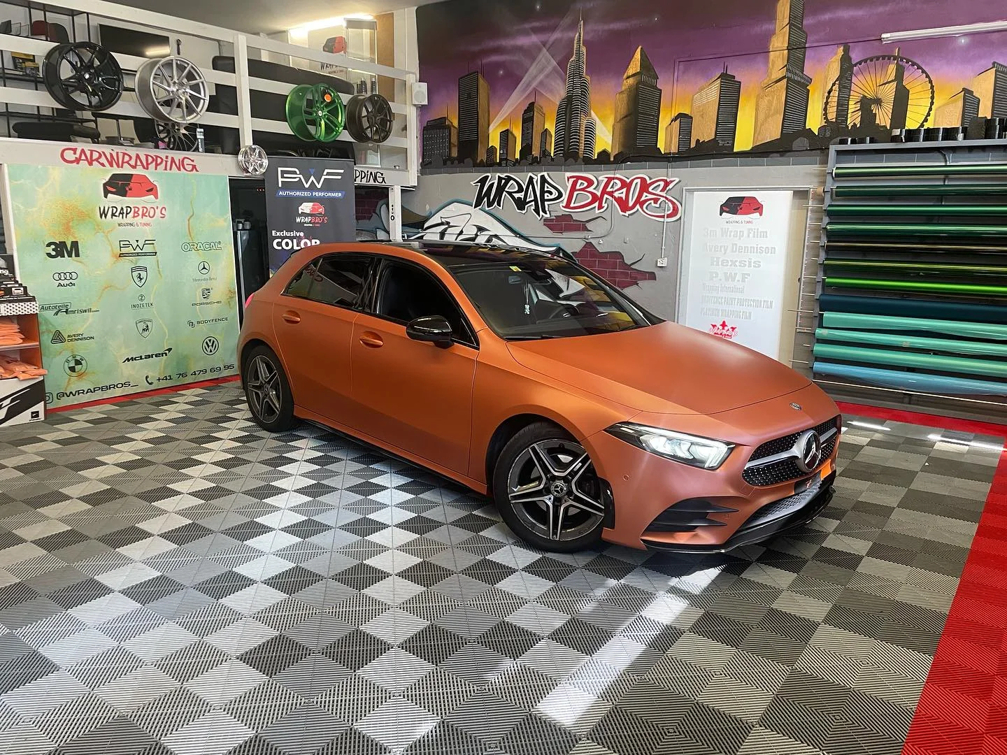 Mercedes-Benz A-Klasse, Folierung