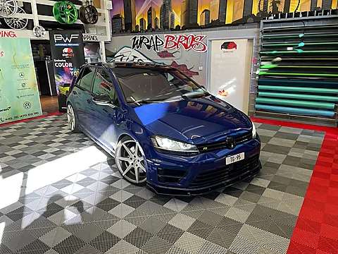 VW Golf 7 R, Folierung von WrapBro's