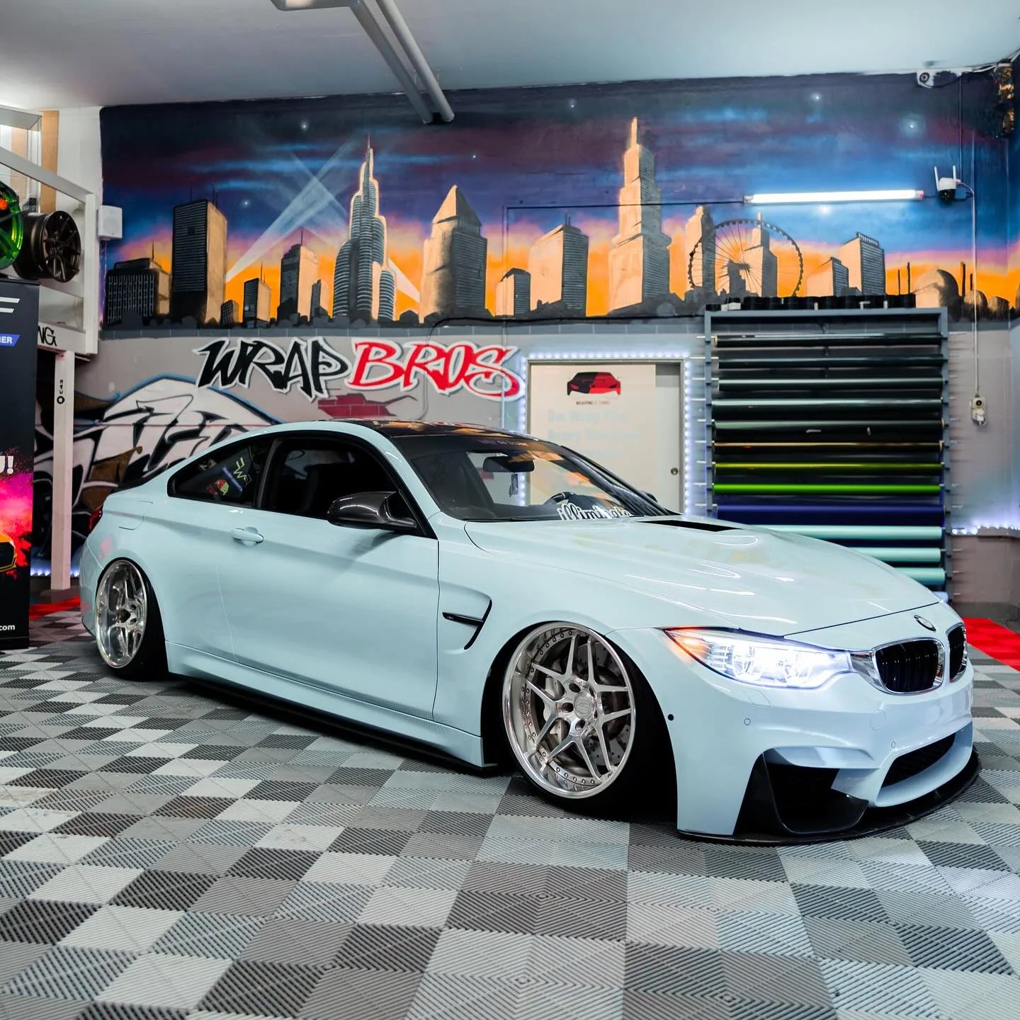 BMW M4, Folierung
