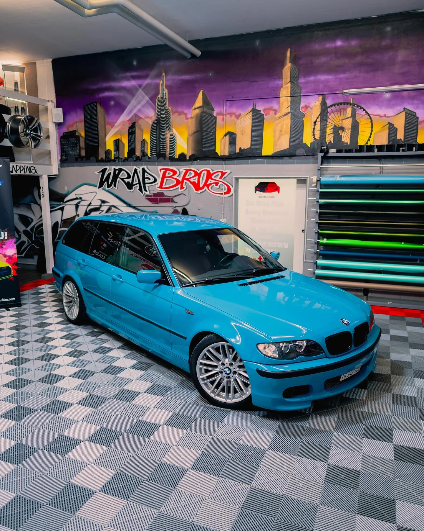 BMW E46 Kombi, Folierung