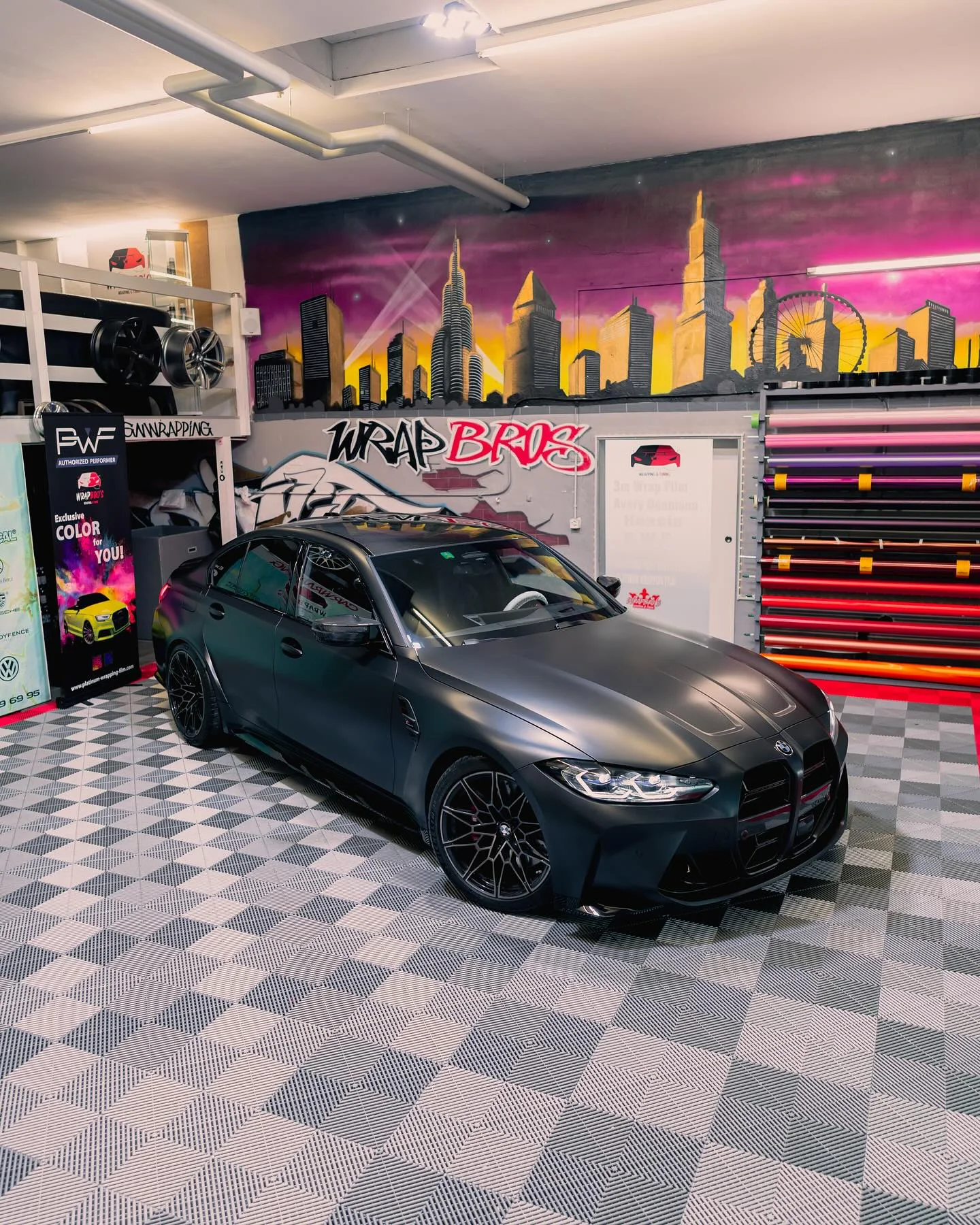 BMW M3 (G80), Folierung