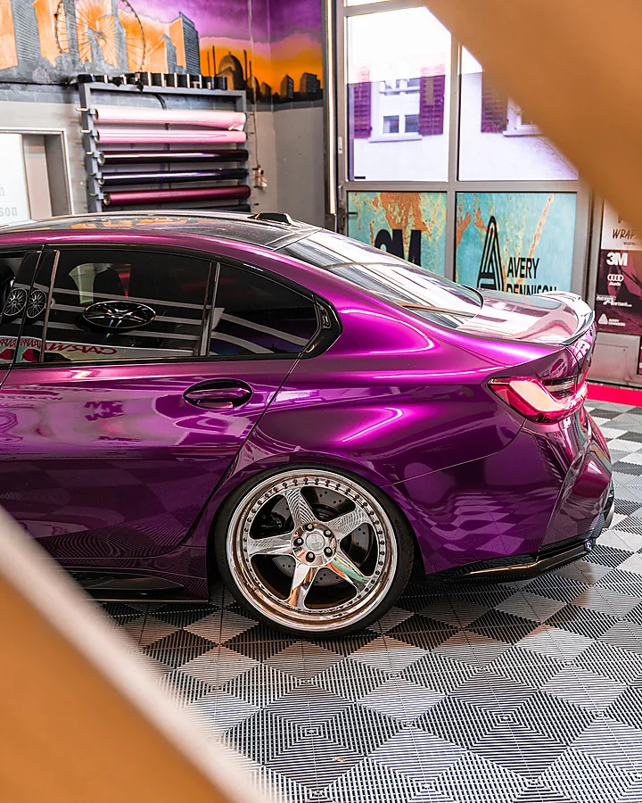 BMW M3 Competition (G80), Folierung, Bild 7