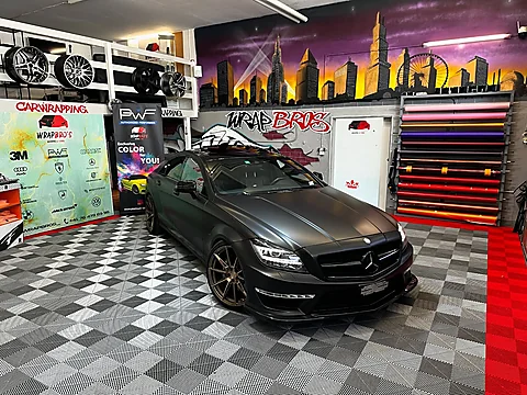 Mercedes-Benz CLS 63 AMG, Folierung von WrapBro's