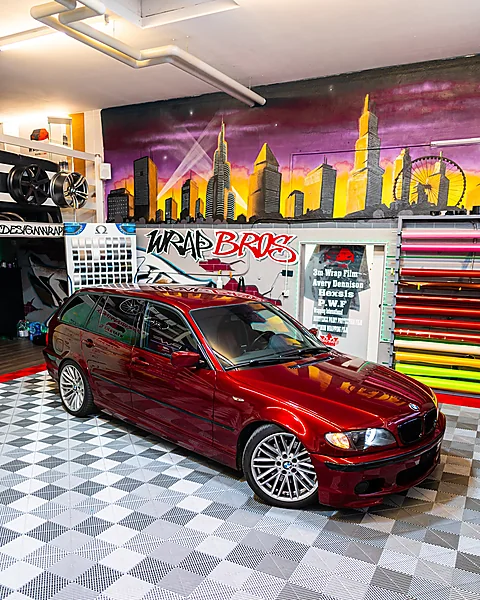 BMW 330i Touring, Folierung von WrapBro's