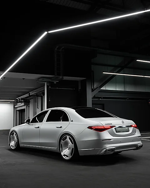 Mercedes-Benz S-Klasse, Folierung + Umbau von WrapBro's