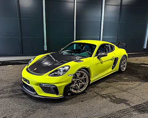 Porsche 718 Cayman GT4 RS (2024), PPF von WrapBro's