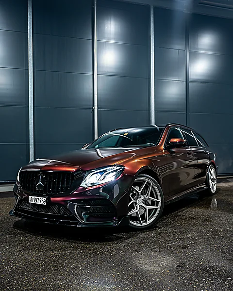 Mercedes-Benz E-Class, Detailing + Wrap by WrapBro's