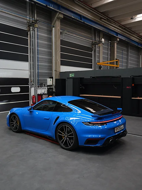 Porsche 911 Turbo S, PPF + Lackierung von WrapBro's